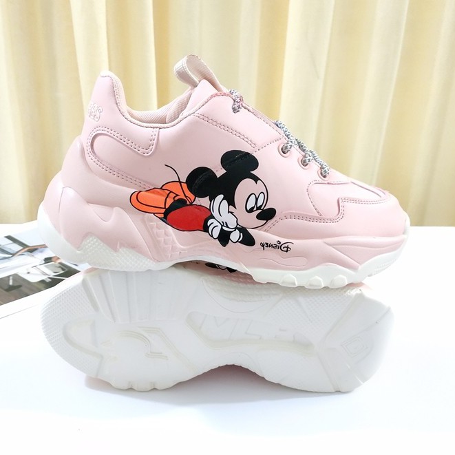 Giày Sneaker M.L.B boston Mickey Phuong linh 86 shop  [hỗ trợ đổi trả]