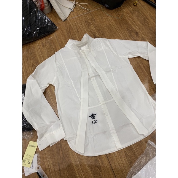 Sơ mi CD ong buộc nơ