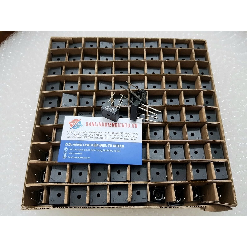 [Combo 5 chiếc] KBPC1010 Diode cầu 10A/1000V