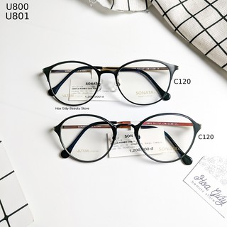 Gọng kính cận Hàn Quốc chính hãng cao cấp U800 và U801