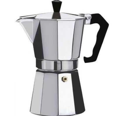 Bình Đun Nước Moka 450ml 9 Cốc - Jf112 Màu Bạc