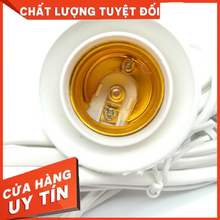 Đuôi Đèn Liền Dây Có Công Tắc Dây Dài 2m2 Cao Cấp