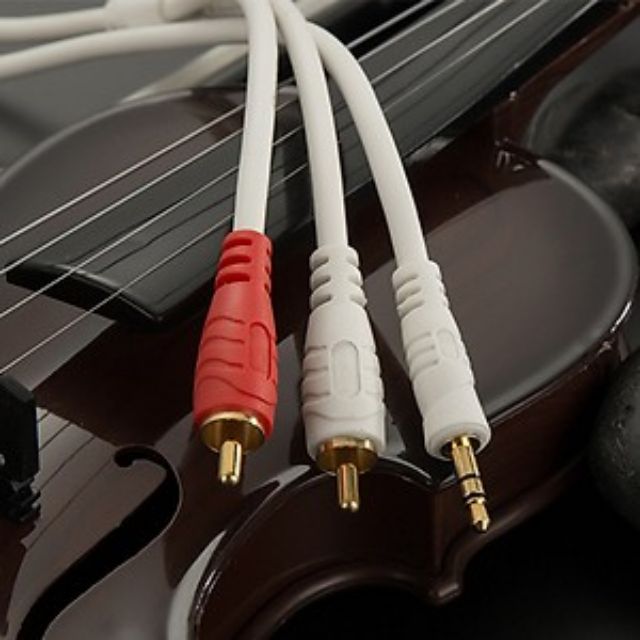 Cáp audio 3.5 ra RCA (hoa sen) 1,8 mét - Hàng Nhập Khẩu