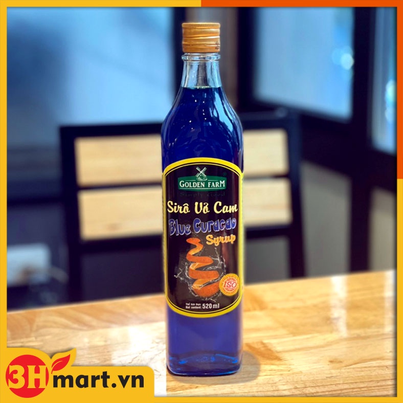 Siro vỏ cam Golden Farm 520ml