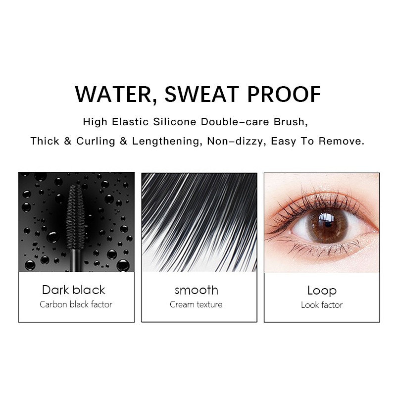 Set Mỹ Phẩm Trang Điểm Mắt QIBEST 68.5g Gồm Kẻ Mắt+Kẻ Mày Dạng Lỏng+Mascara Trang Điểm Tiện Dụng | BigBuy360 - bigbuy360.vn