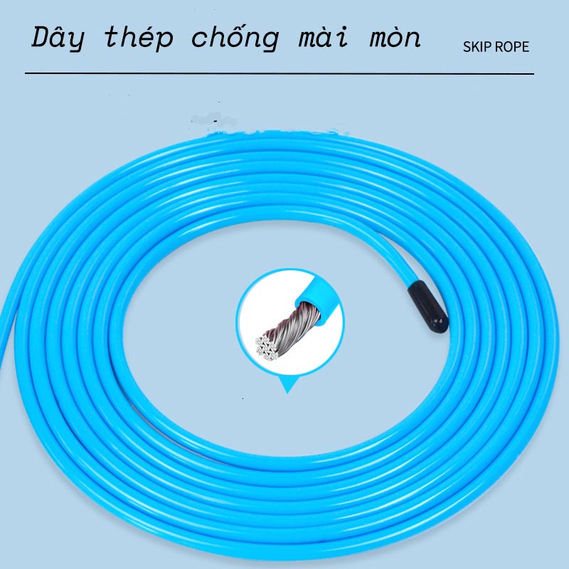 Dây Nhảy Đếm Số Vòng Tự Động, Dây Nhảy Không Dây, 4 Chế Độ, Chống Trượt AOKI