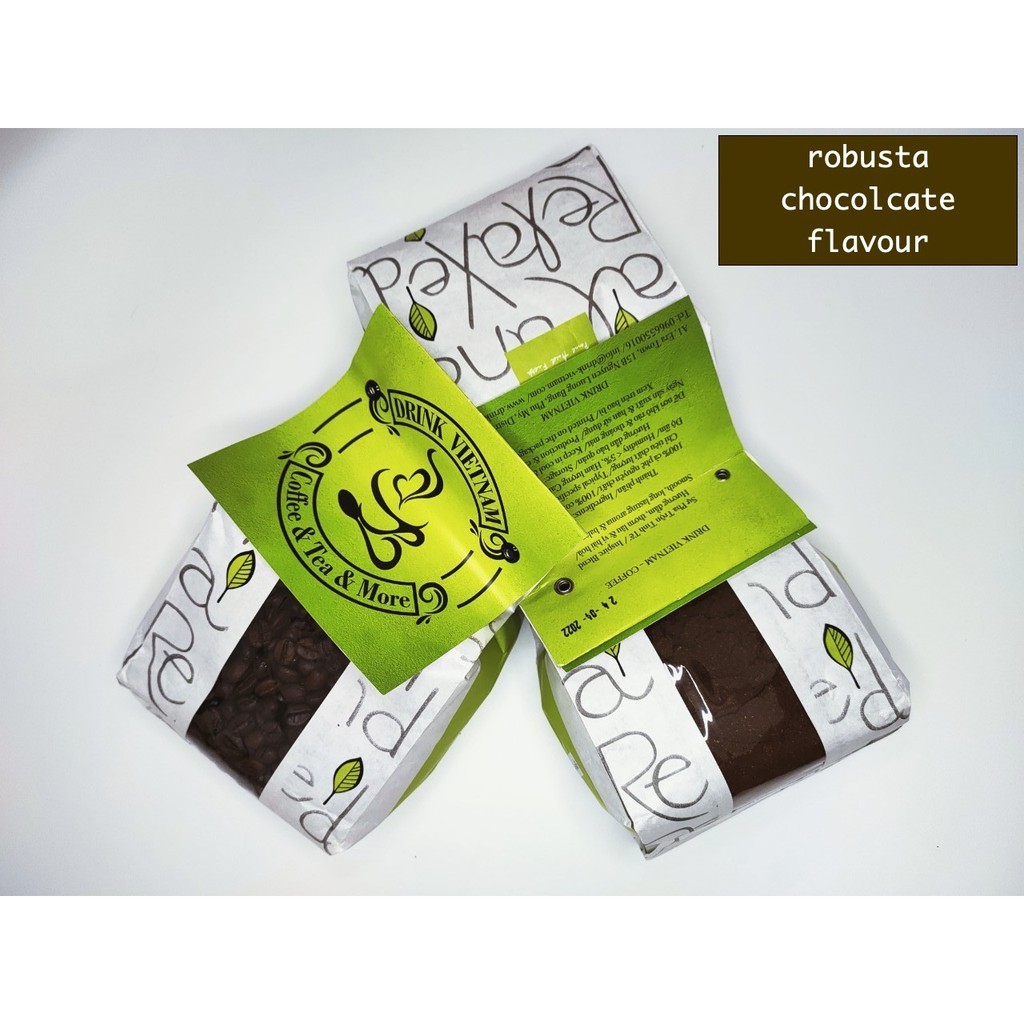Chocolate flavored coffee/ Cà phê hương bơ sô-cô-la 0,5kg - TIÊU CHUẨN XUẤT KHẨU