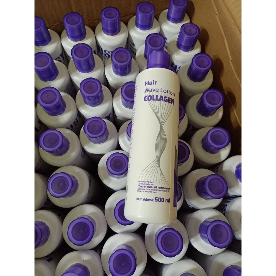Thuốc uốn lạnh Lusy Collagen 2 in 1 không cần dập