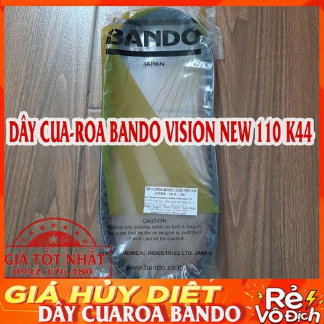 Dây curoa Bando Vision các loại (cho xe máy Honda k44)