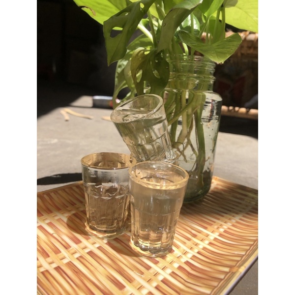 Bộ 12 Ly Trà/Rượu Mini Hương Xưa 25ml