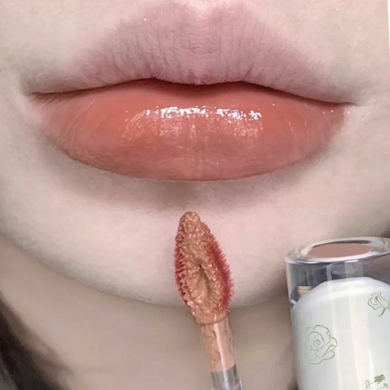 Son Bóng Dưỡng Ẩm Chống Nước Hiệu Ứng Gương Họa Tiết Hoa