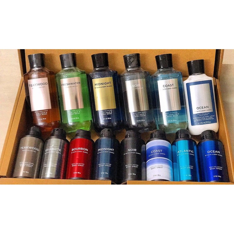 Xịt thơm cơ thể dành cho nam Bath & Body Works