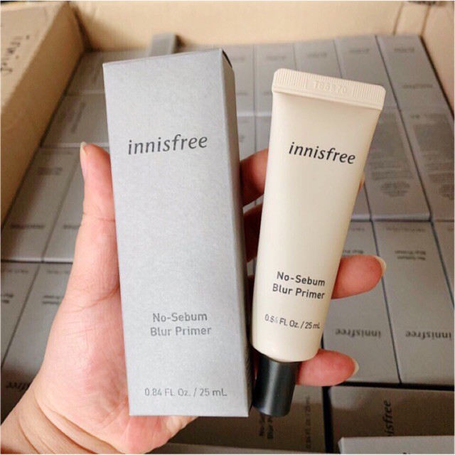 Kem Lót Ngăn Lượng Dầu Thừa Giữ Lớp Trang Điểm Luôn Sáng Đẹp Và Mịn Màng Innisfree No Sebum 25ml