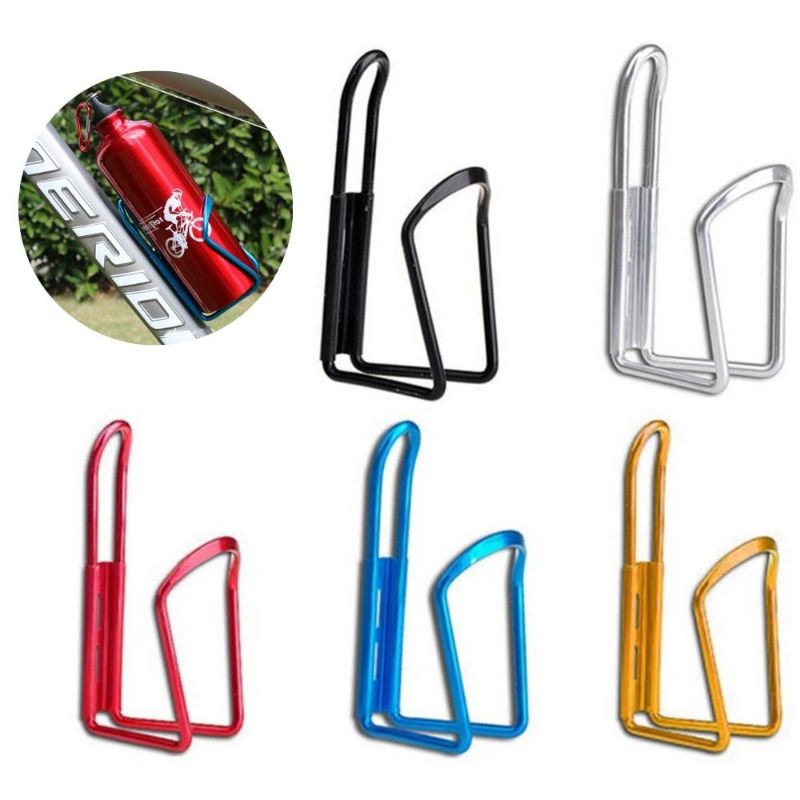 Giá đỡ bình nước xe đạp thể thao bằng hợp kim nhôm kèm ốc vít