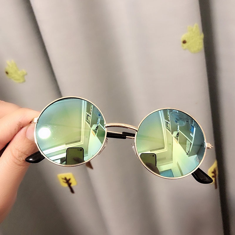 Kính Mát Tròn Chống Tia UV400 Cho Bé