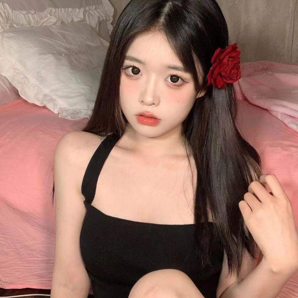 Kẹp Tóc Mỏ Vịt Hình Hoa Hồng Phong Cách Punk Cho Nữ