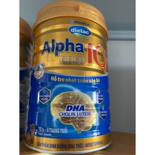 Sữa bột alpha IQ gold lon 900g