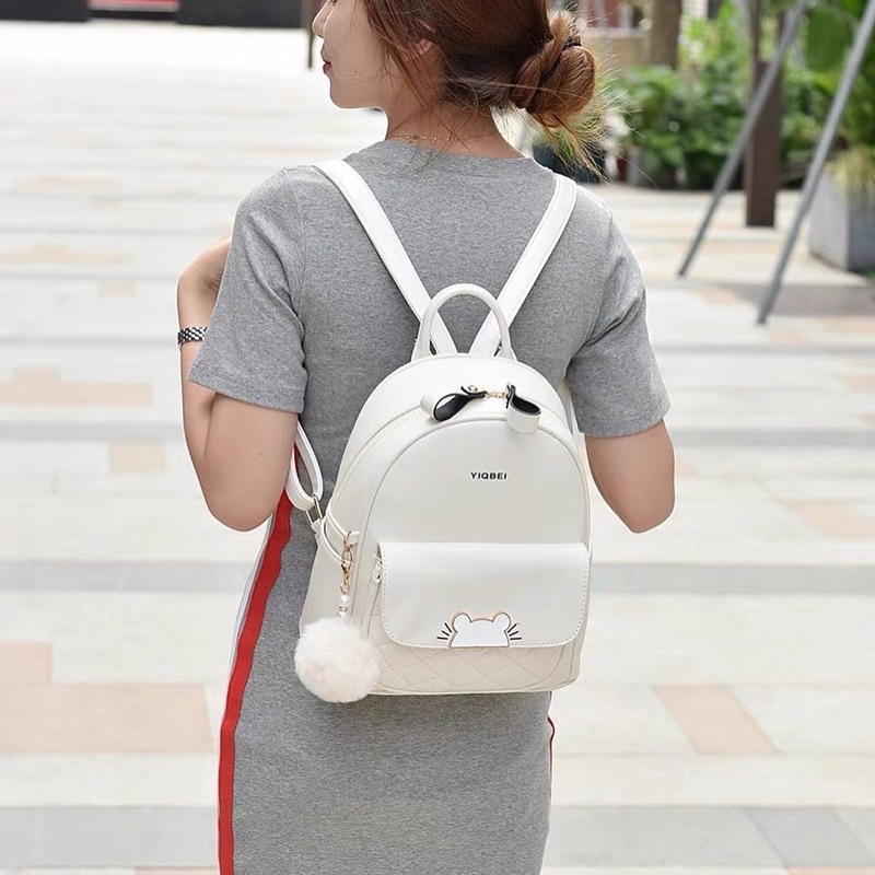 [ COMBO BALO MIAO DA PU CHỐNG THẤM + MÓC KHOÁ MINI, CỘT TÓC, PIN CÀI,... ]