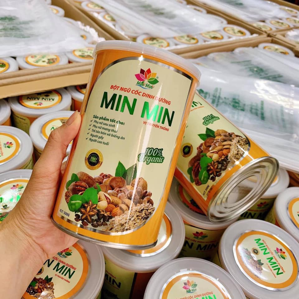 Sỉ 10kg ngũ cốc lợi sữa, ngũ cốc bầu Min Min Loại Hạt Mẫu Mới