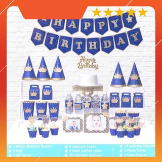 Sét Tiệc Để Bàn Màu Ánh Kim