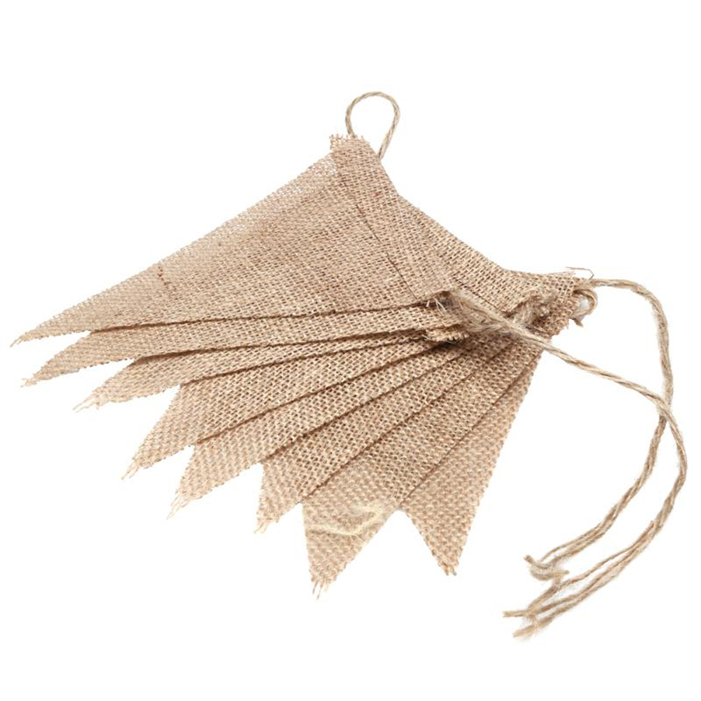 Dây cờ treo trang trí 13 lá cờ kiểu vintage dài 2.8m