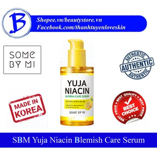 [AUTH] Tinh Chất Dưỡng Trắng Da Chiết Xuất Quả Thanh Yên Some By Mi Yuja Niacin 30 Days Blemish Care Serum 50ml