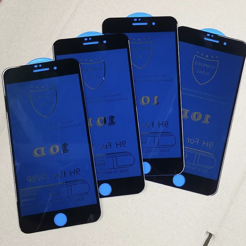 Kính cường lực iphone 10D full màn hình kèm giấy lau 6/6s/7/7plus/8/8plus/plus/x/xr/xs/11/12/pro/max