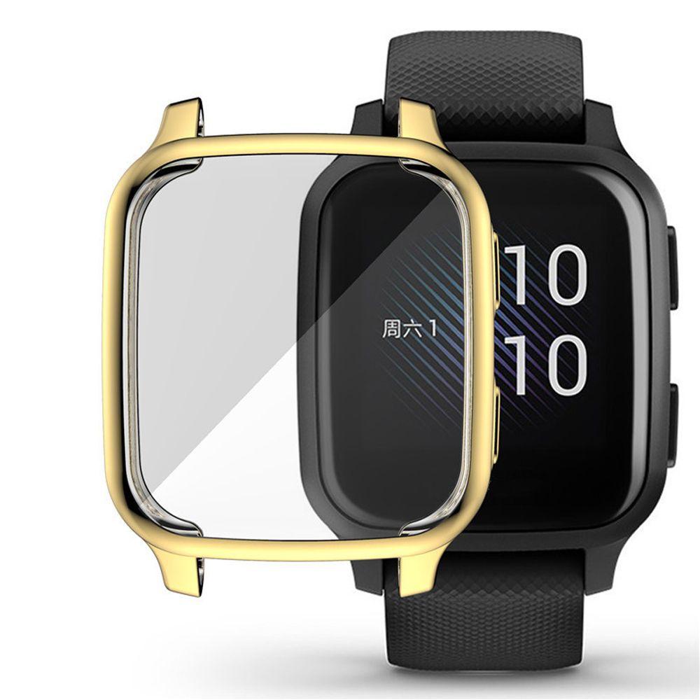 AUGUSTINA Ốp Bảo Vệ Mặt Đồng Hồ Thông Minh Garmin Venu SQ Mạ Điện Chống Trầy Xước