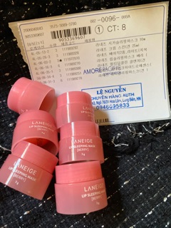 Mặt nạ ngủ dành cho môi lip sleeping mask