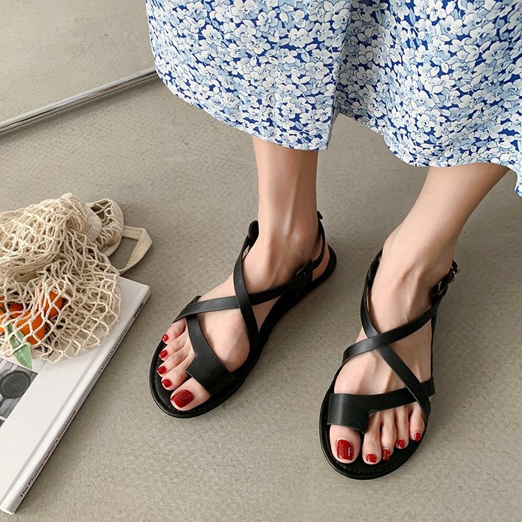 [ Mã 66CBSALE giảm 30K đơn 200K] Xăng đan Nữ Hở Ngón Đế Bằng Thời Trang | BigBuy360 - bigbuy360.vn