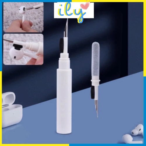 Bộ Dụng Cụ Vệ Sinh Tai Nghe Kèm Cọ Vệ Sinh Dành Cho Airpods / JBL / xiaomi / Baseus /realme /Samsung ILY