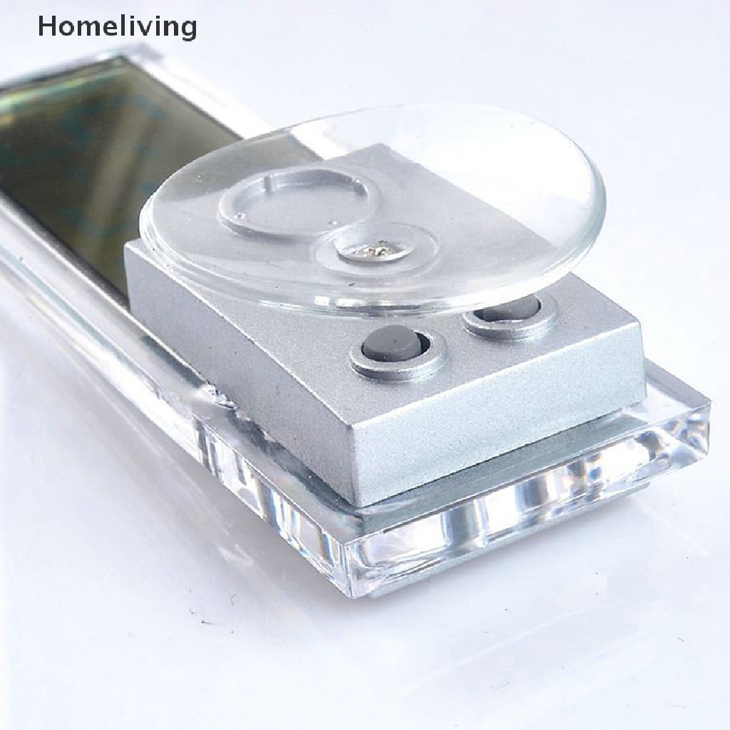 Đồng Hồ Điện Tử Mini Màn Hình LED Có Giác Hút Gắn Cửa Sổ Xe Hơi