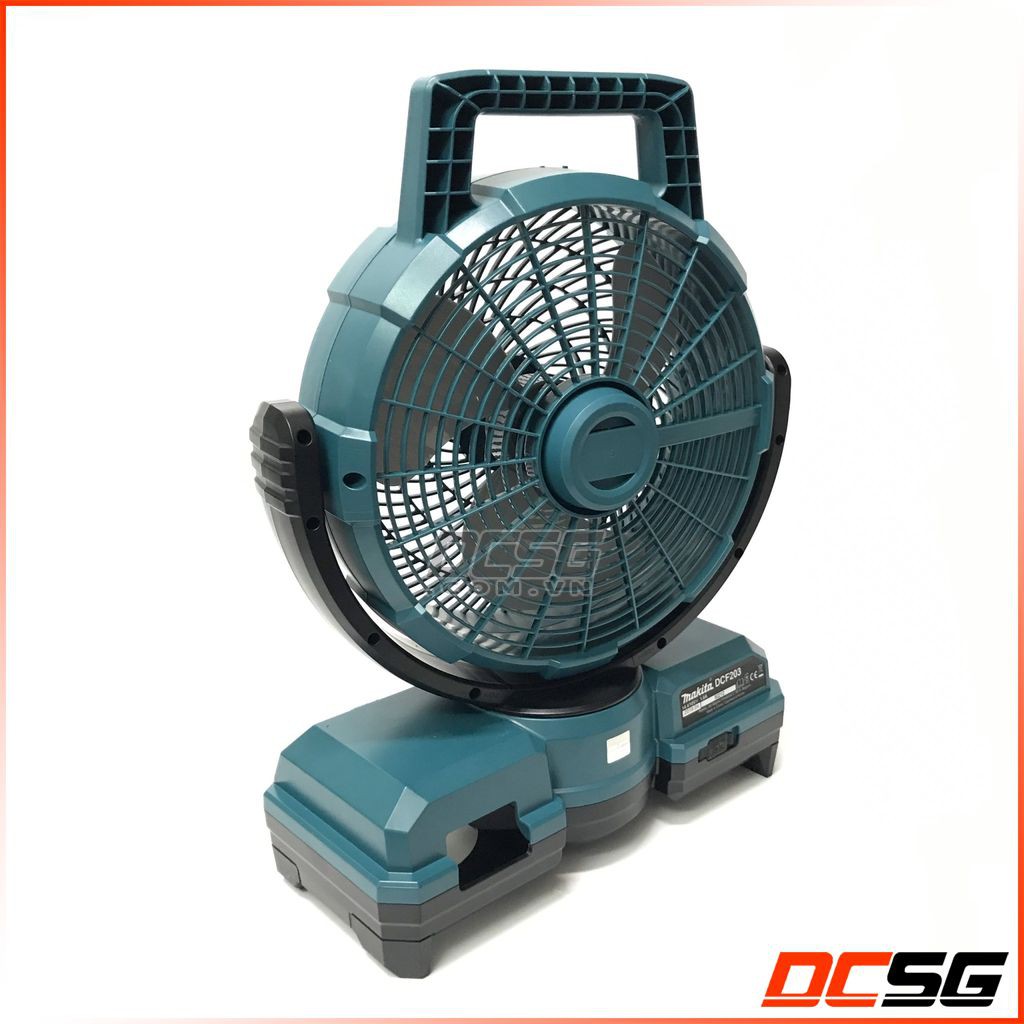 Quạt dùng pin 14.4V-18V và điện Makita DCF203Z (không pin sạc)