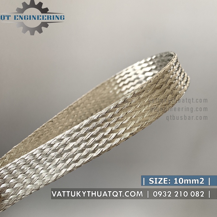Dây Đồng Bện Mạ Thiếc 10mm2 - Bán lẻ đoạn 1m, 5m