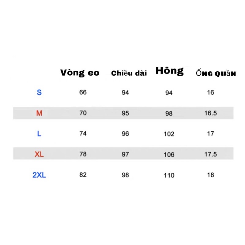 Quần ống rộng nam nữ