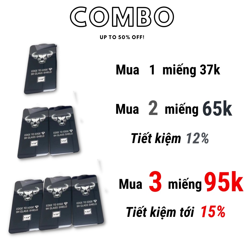 Kính Cường Lực IP KingKong Bóng Full Màn X/XR/XsMax/11/12/13/Pro/Max