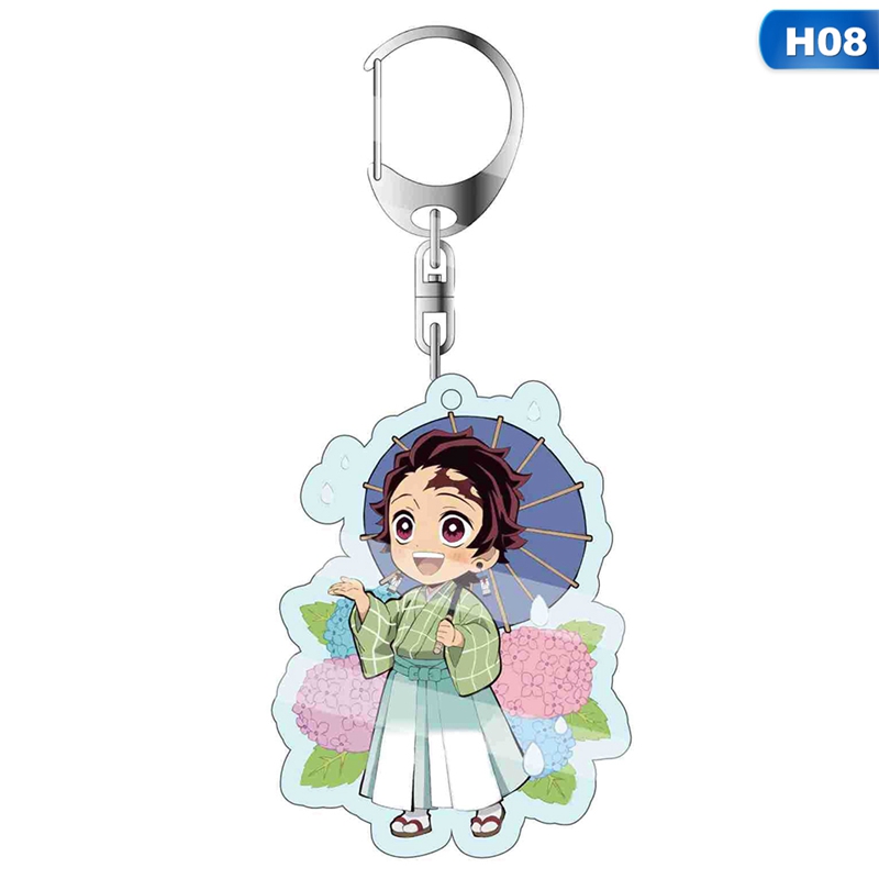 Attract Móc khóa in hình Kimetsu No Yaiba xinh xắn