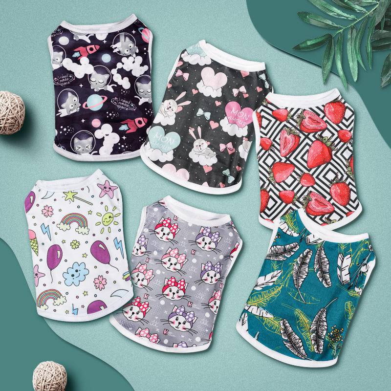 Hipidog Áo thích hợp cho thú cưng thoáng khí size xs-xl