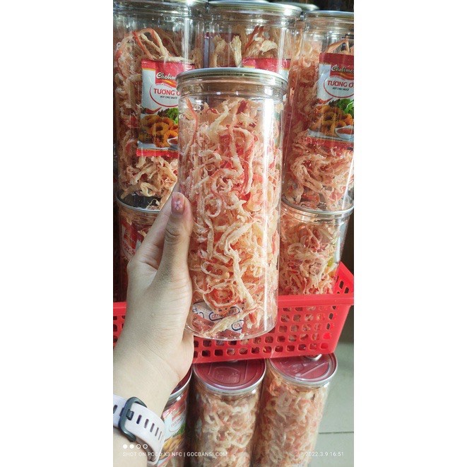 MỰC XÉ SỢI NHA TRANG HẤP NƯỚC DỪA 200G NGON HẢO HẠNG