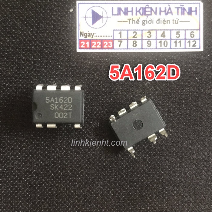 IC nguồn điều hòa 5A162D 5A162 DIP-7 Mới