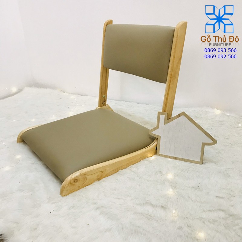 Ghế Gấp Ngồi Bệt Đa Năng Mặt Phủ Nệm Cao Cấp - Gỗ Thủ Đô Furniture | BigBuy360 - bigbuy360.vn
