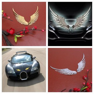 Logo Kim Loại Đôi Cánh 3D Trang Trí Ô Tô...