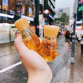 Set 2 Serum dưỡng da căng bóng lebelage mini