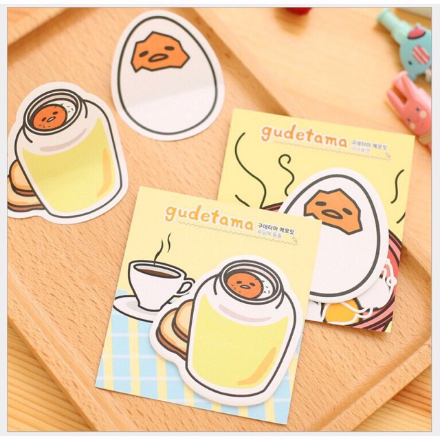 Note trứng gudetama