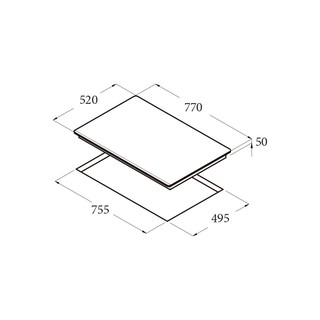 Bếp từ Cata GIGA 750 BK