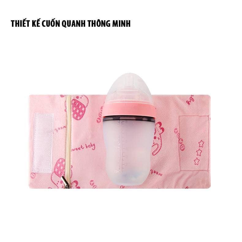 Túi ủ bình sữa thông minh Ichiko - Nhật Bản, Túi hâm nóng bình sữa tiện dụng