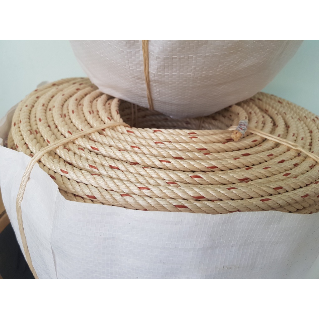 1kg dây thừng pp chịu lực tốt size 6mm, 7mm, 8mm, 10mm; 12mm