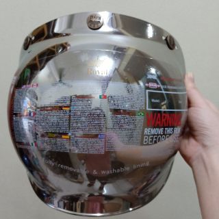 Kính Bubble Royal lắp mũ bảo hiểm 3/4