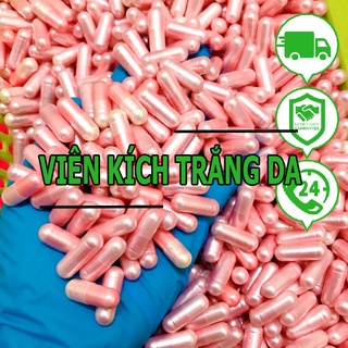 Viên Vitamin Kích Trắng Hồng, Viên Cấy Trắng Nhanh An Toàn Cho Da