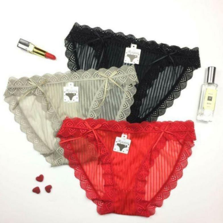 Quần Lót Tàng Hình Phối Ren mã 0386 .